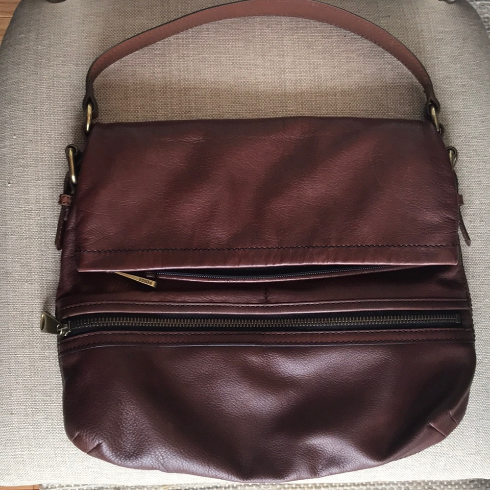 Fossil Foldover Purse - Authentic